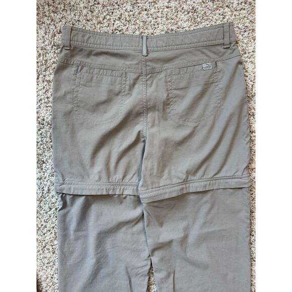 L.L. Bean Convertible Pants, Girls size 14; Shorts & Pants w zip off legs - Picture 8 of 11